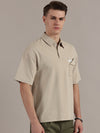 Beige Polo Tshirt