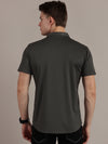 Olive Green Twill Seamless Shirt