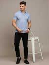 Shamray Blue Polo T-Shirt