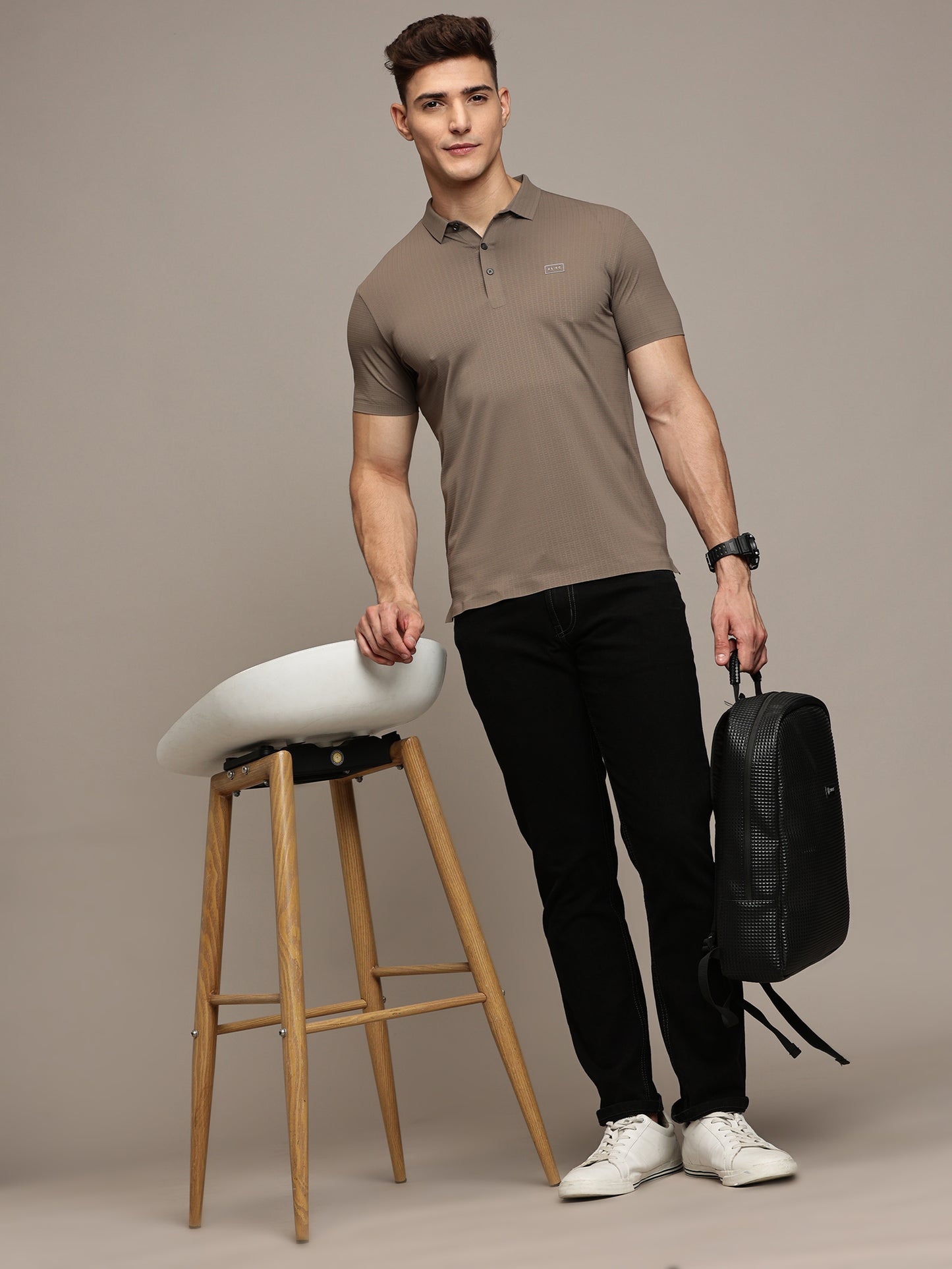 Chocolate Brown Polo T-Shirt