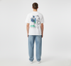 White Van Gogh Oversized Tshirt