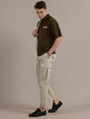 Regular Fit Beige Trousers