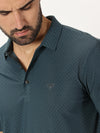 Dark Cyan Polo T-Shirt