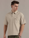 Beige Polo Tshirt