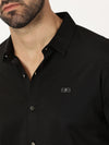 Mercerised Shirt Matte Black