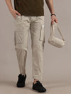 Regular Fit Beige Trousers