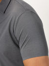 Mercerised Shirt Anthracite Grey