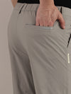 Straight Fit Summer Grey Trousers