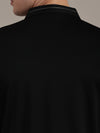 Zed Black Twill Seamless Shirt