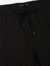 Regular Fit Black Cargo