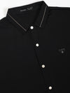 Zed Black Twill Seamless Shirt