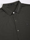 Olive Green Twill Seamless Shirt