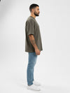 Army Green Oversized T-shirt