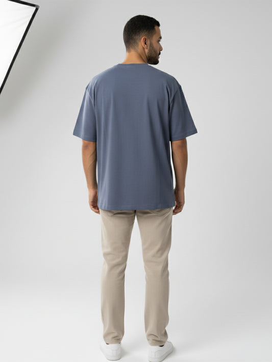 Blue Oversized T-shirt