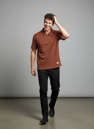 Chocolate Brown Polo Shirt