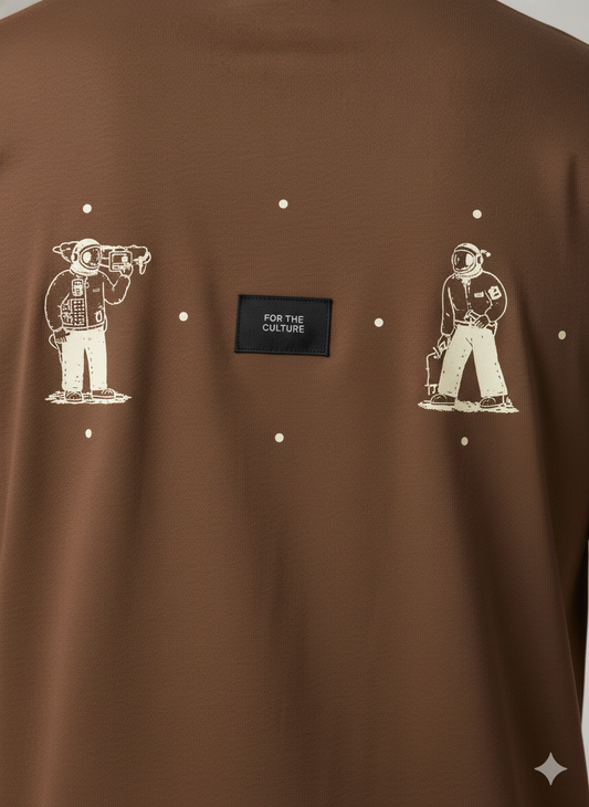 Brown Handsome Oversized T-shirt