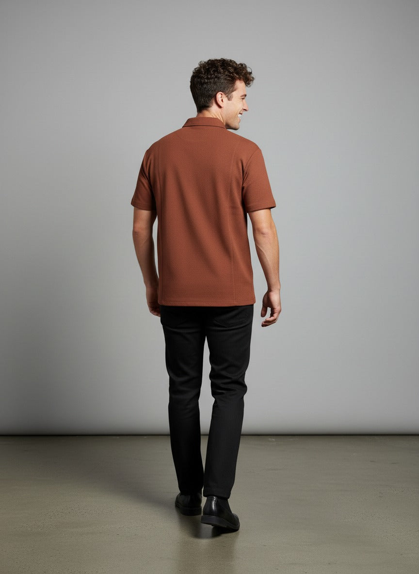 Chocolate Brown Polo Shirt
