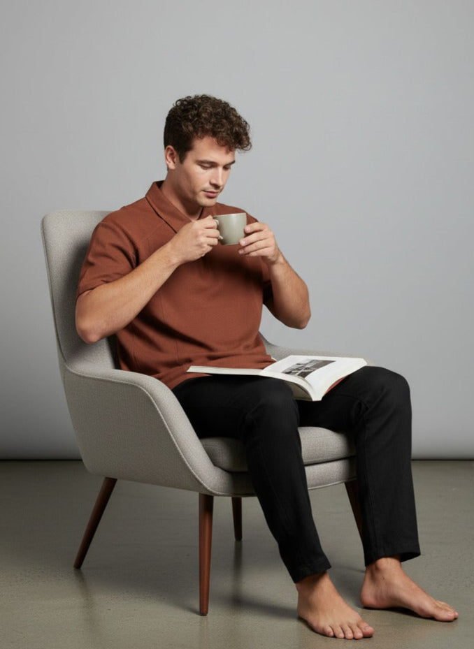 Chocolate Brown Polo Shirt
