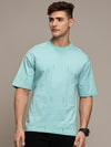 Oversized Distressed Crew Neck T-Shirt