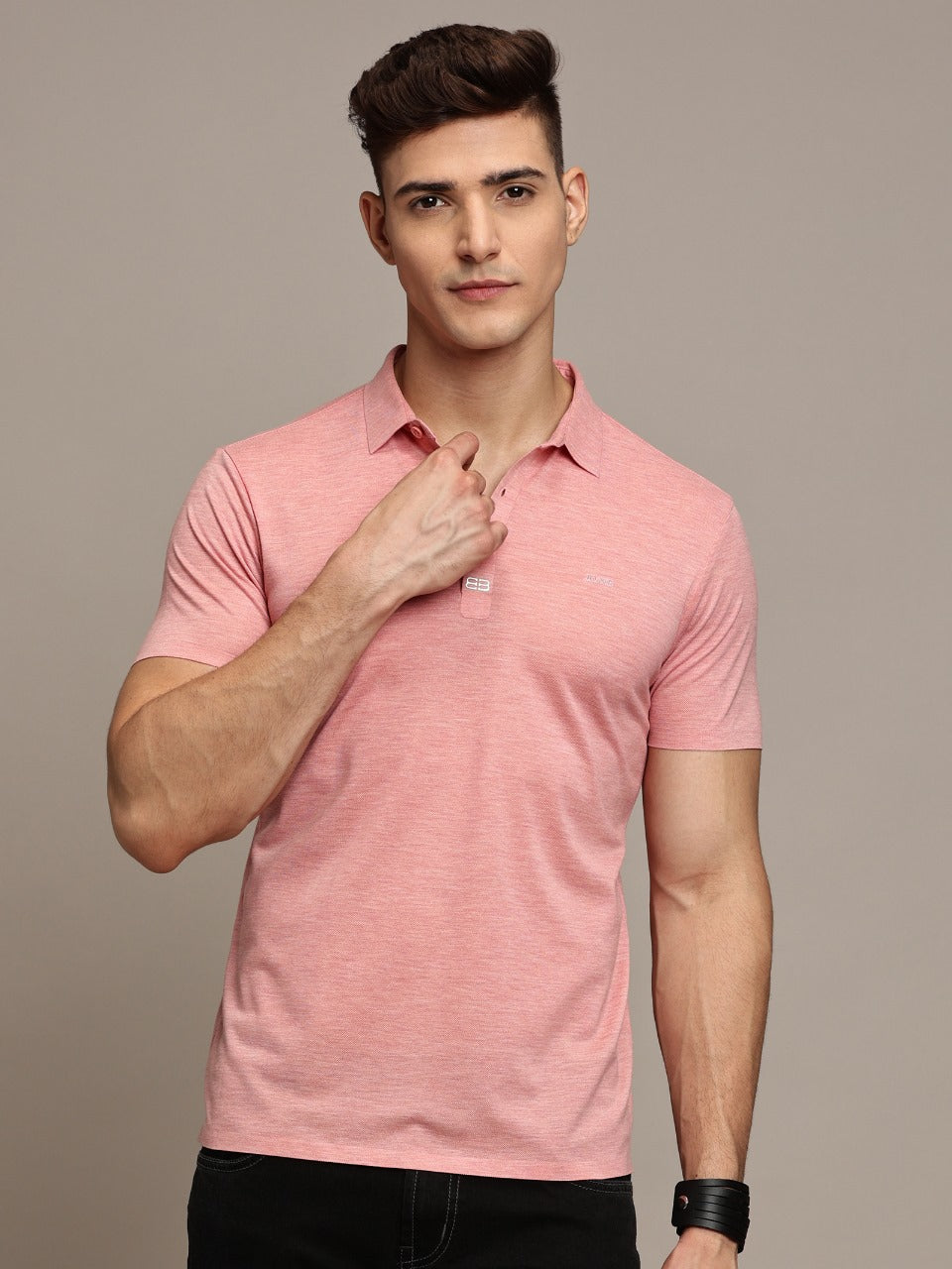 Shamray Pink Polo T-Shirt