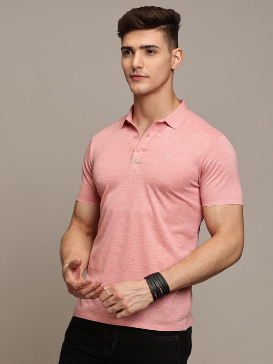 Shamray Pink Polo T-Shirt