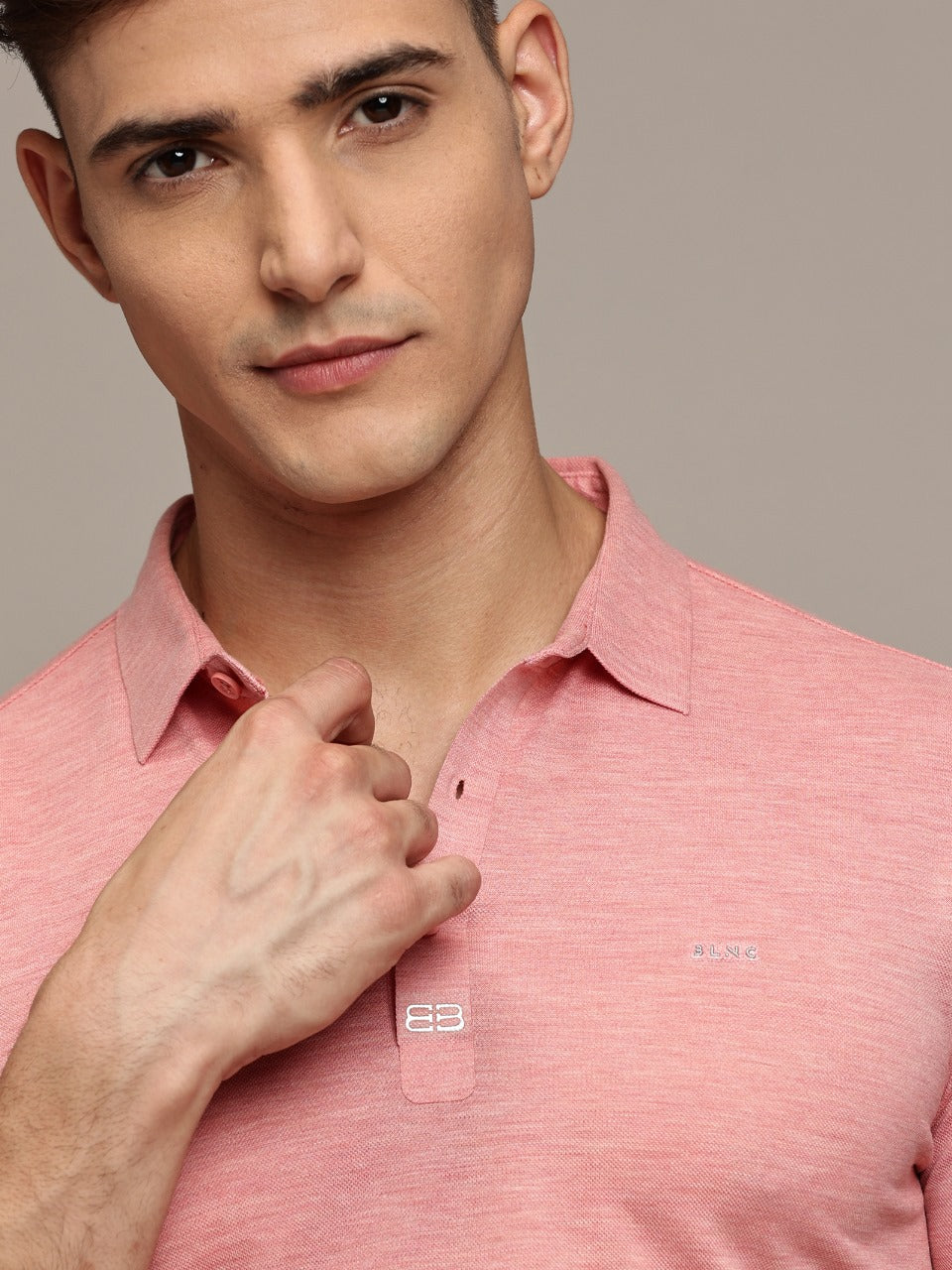 Shamray Pink Polo T-Shirt