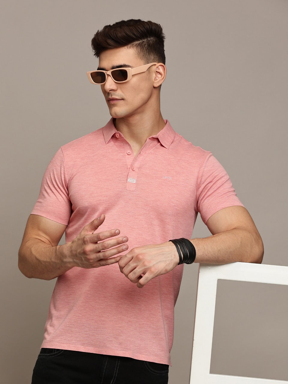 Shamray Pink Polo T-Shirt