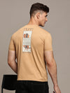 Peach Seamless Crew Neck T-shirt
