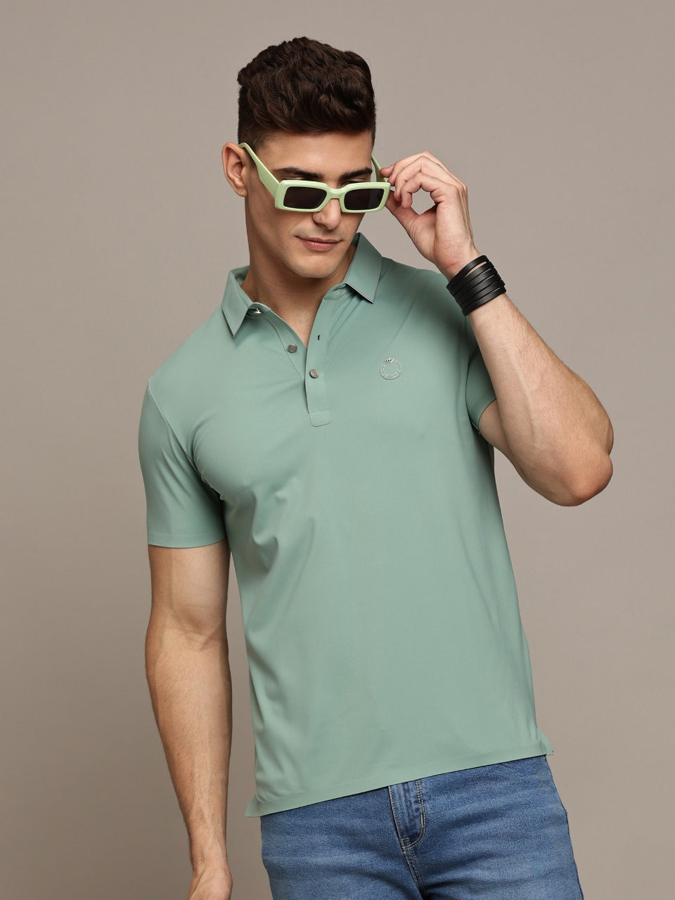 Rugby Green Polo T-Shirt