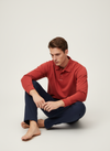 Raglan Polo Sweatshirt