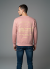 Pink Back Print Sweatshirt