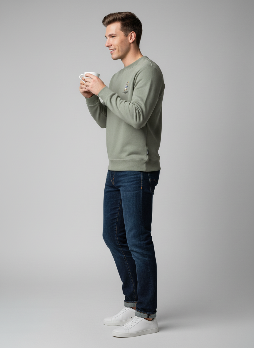 Trailblazer Sage Green Sweatshirt