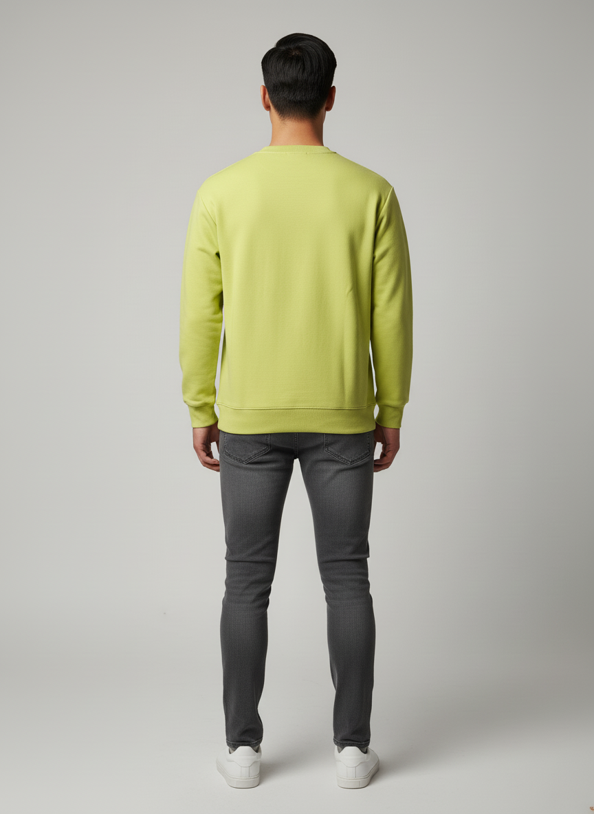 Urban Edge Lime Green Sweatshirt