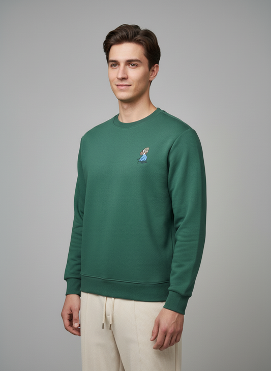 Explorer Forest Green Sweatshirt