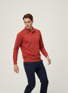 Raglan Polo Sweatshirt