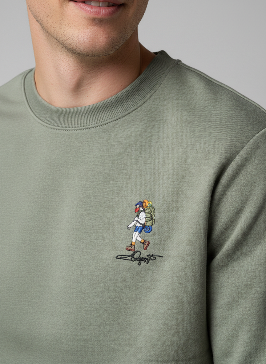 Trailblazer Sage Green Sweatshirt