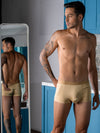 Seamless Men's Innerwear Champagne Yellow